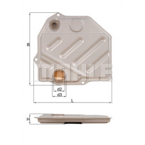 MAHLE Hydraulikfilter, Automatikgetriebe