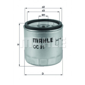 MAHLE Ölfilter
