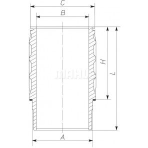 MAHLE Zylinderlaufbuchse