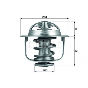 MAHLE Thermostat, Kühlmittel