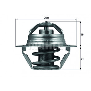 MAHLE Thermostat, Kühlmittel