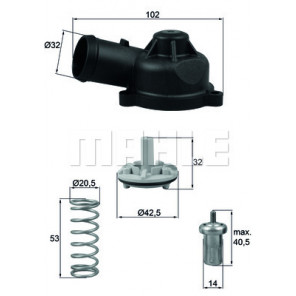 MAHLE Thermostat, Kühlmittel