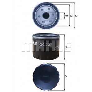 MAHLE Ölfilter