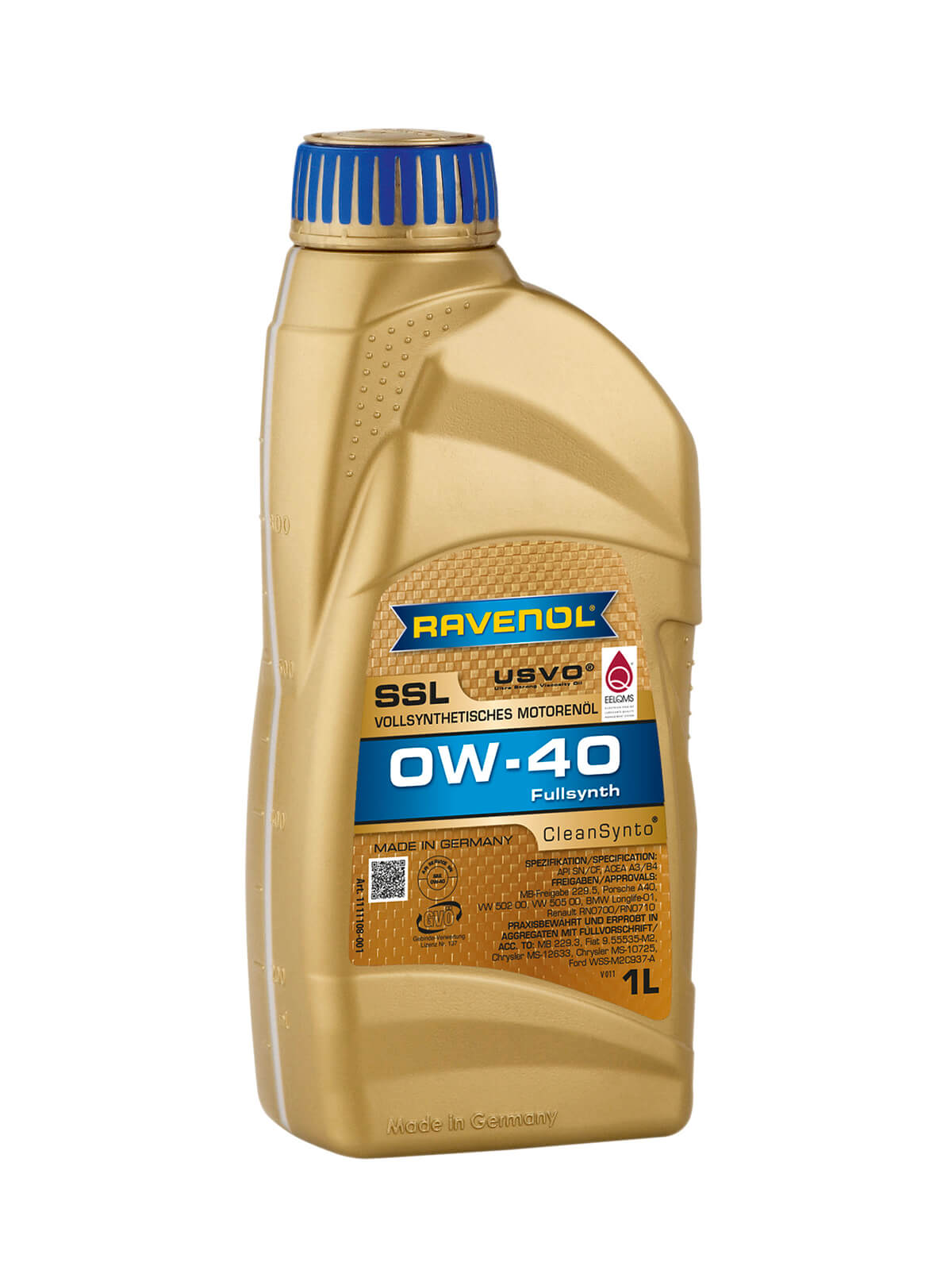 Ravenol Super Synthetik Öl SSL SAE 0W-40 Motoröl 1l